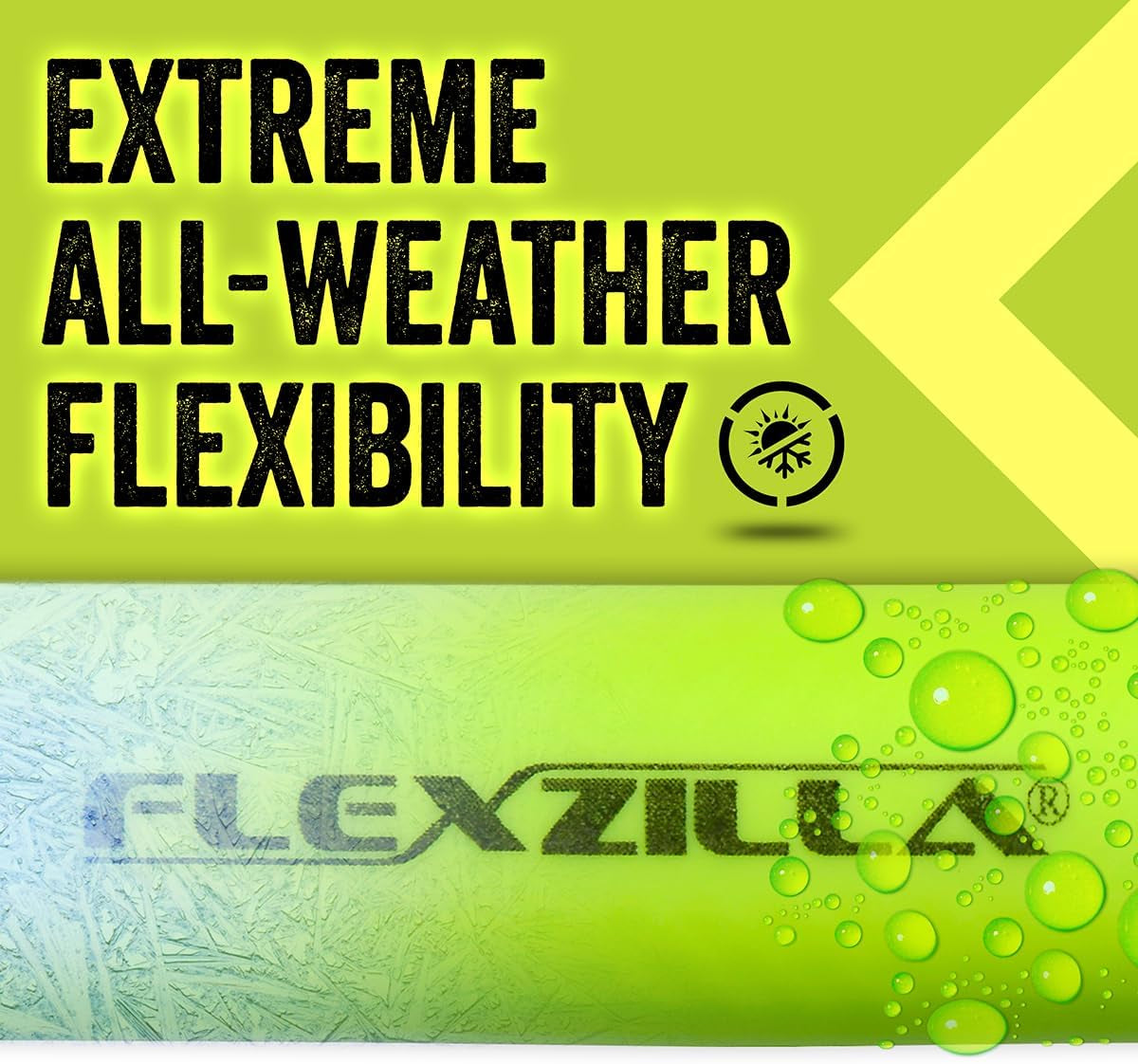 Garden Hose with Swivelgrip, 5/8 In. X 10 Ft., Heavy Duty, Lightweight, Drinking Water Safe - HFZG510YWS